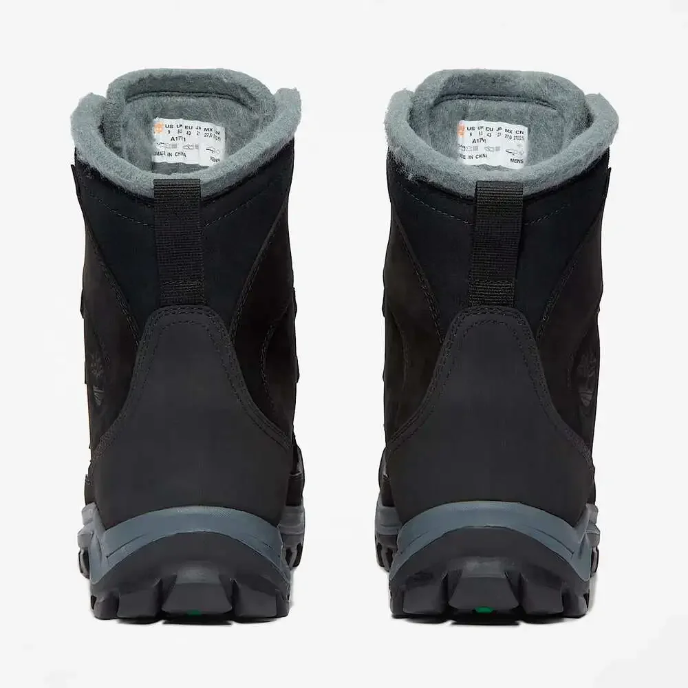 TIMBERLAND MEN'S 8 CHILLBERG WATERPROOF WINTER BOOT BLACK NUBUCK NIB